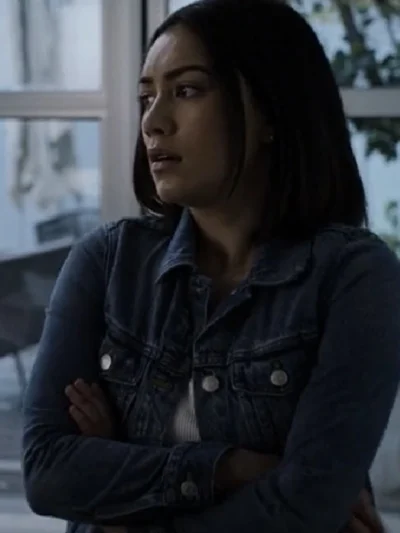 The Night Agent 2023 Rose Larkin Denim Jacket