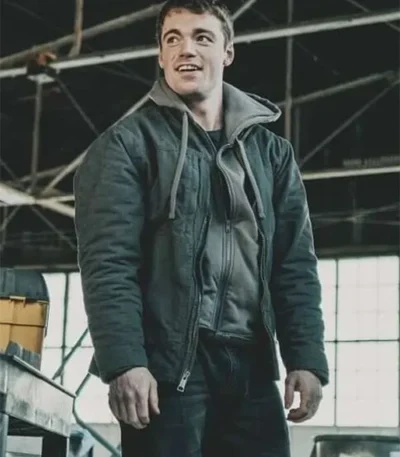 The Night Agent S02 Peter Sutherland Grey Jacket