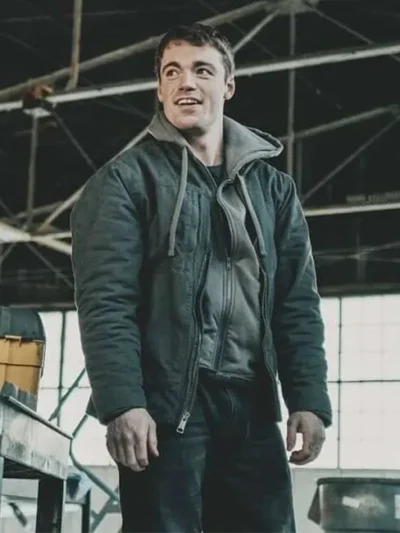The Night Agent S02 Peter Sutherland Grey Jacket