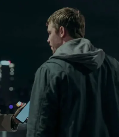 The Night Agent S02 Peter Sutherland Grey Jacket