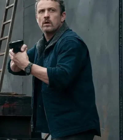 The Night Agent S03 Adam Blue Vest