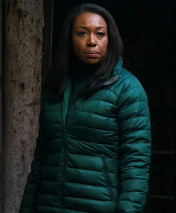 The Night Agent S03 Amanda Warren Green Puffer Jacket The Night Agent S03 Amanda Warren Green Puffer Jacket