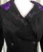 The Nightmare Before Christmas Black Hooded Long Coat