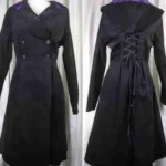 The Nightmare Before Christmas Black Hooded Long Coat