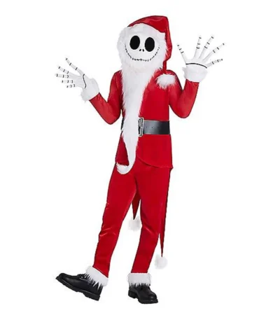 The Nightmare Before Christmas Jack Skellington Santa Costume