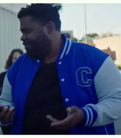 The Nowhere Inn Brian Blue C Letterman Varsity Jacket
