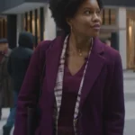 The Other Black Girl 2023 Sinclair Daniel Purple Blazer