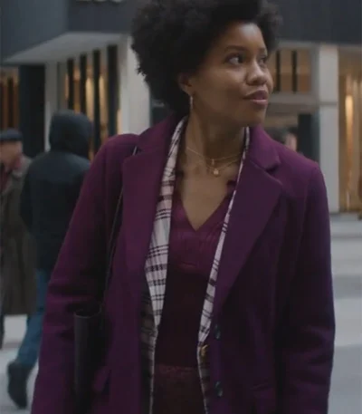 The Other Black Girl 2023 Sinclair Daniel Purple Blazer