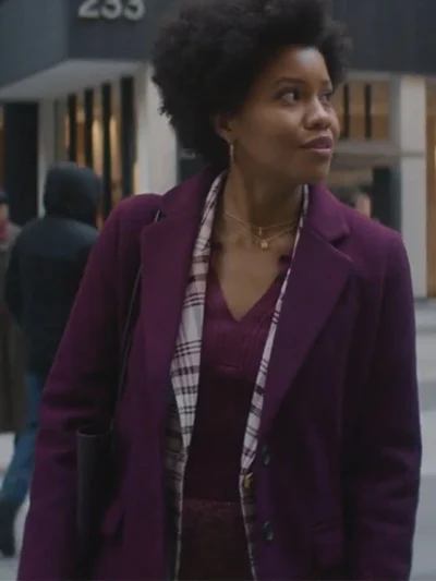 The Other Black Girl 2023 Sinclair Daniel Purple Blazer
