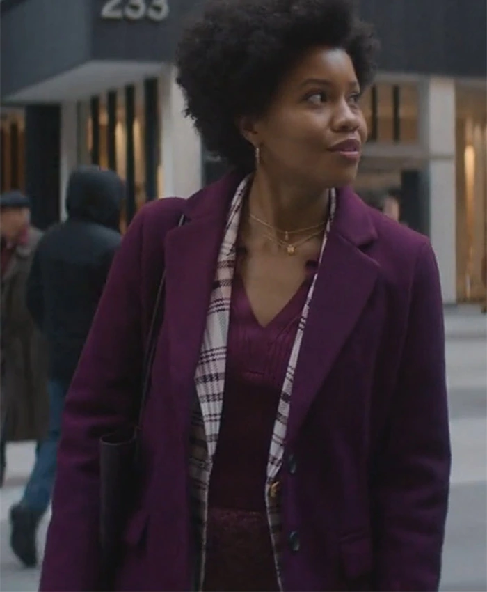 The Other Black Girl 2023 Sinclair Daniel Purple Blazer The Other Black Girl 2023 Sinclair Daniel Purple Blazer