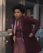 The Other Black Girl 2023 Sinclair Daniel Purple Blazer