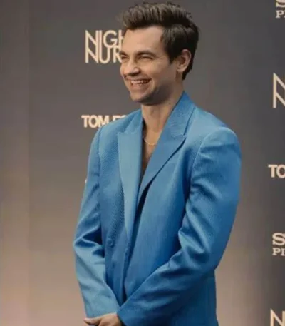 The Other Two S03 Cary Dubek Blue Suit