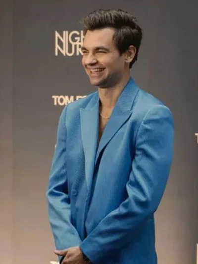 The Other Two S03 Cary Dubek Blue Suit