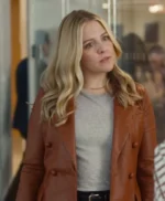 The Other Two S03 Helene Yorke Brown Leather Jacket
