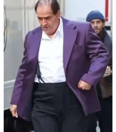The Penguin 2024 Colin Farrell Purple Blazer