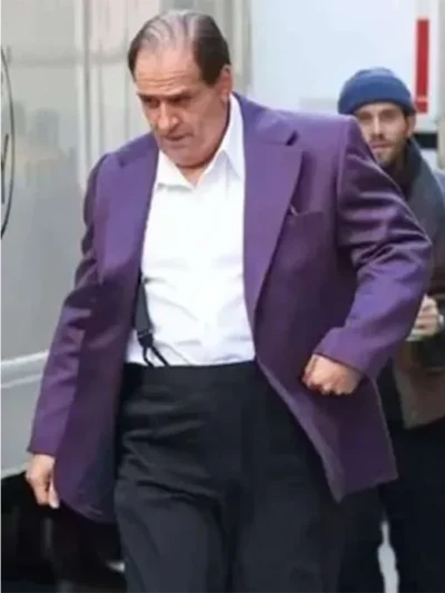 The Penguin 2024 Colin Farrell Purple Blazer