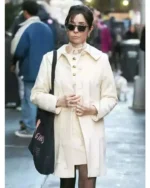 The Penguin 2024 Sofia Falcone White Coat
