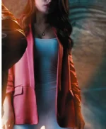 The Protector S04 Leyla Sancak Red Blazer Coat