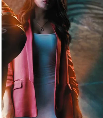 The Protector S04 Leyla Sancak Red Blazer Coat