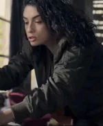 The Protector Zeynep Erman Green Bomber Jacket