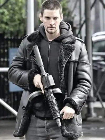 The Punisher 2 Billy Russo Fur Leather Jacket