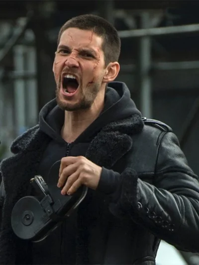 The Punisher 2 Billy Russo Fur Leather Jacket