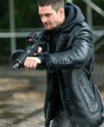 The Punisher 2 Billy Russo Fur Leather Jacket