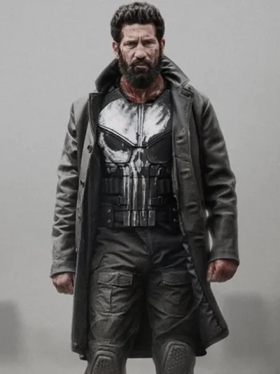 The Punisher One Last Kill Jon Bernthal Black Coat