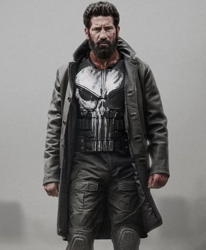 The Punisher One Last Kill Jon Bernthal Black Coat The Punisher One Last Kill Jon Bernthal Black Coat
