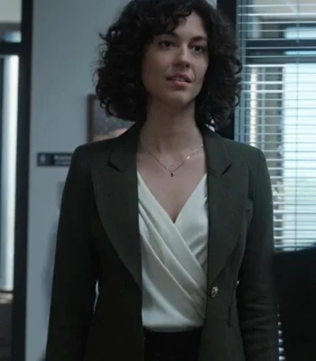 The Recruit 2022 Amelia Salazar Green Blazer