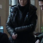 The Recruit 2022 Max Meladze Black Puffer Coat