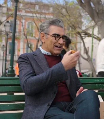 The Reluctant Traveler 2023 Eugene Levy Blazer