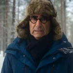 The Reluctant Traveler 2023 Eugene Levy Blue Jacket