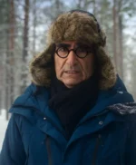 The Reluctant Traveler 2023 Eugene Levy Blue Jacket