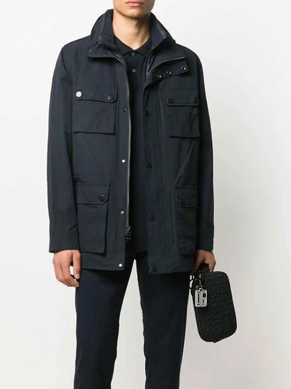 The Republic of Sarah Danny Cooper Black Field Jacket