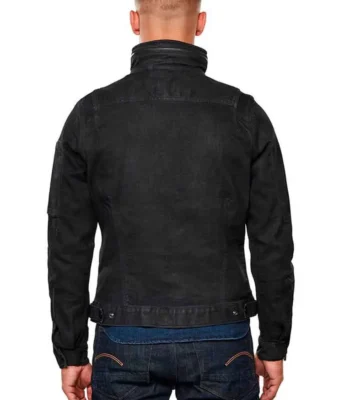 The Republic of Sarah Grover Sims Cotton Black Jacket