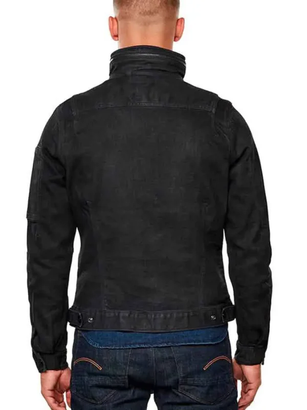 The Republic of Sarah Grover Sims Cotton Black Jacket