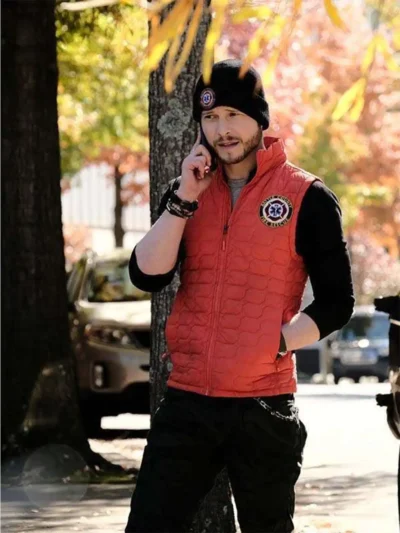 The Resident Matt Czuchry Quilted Vest