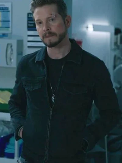 The Resident S06 Conrad Hawkins Black Cotton Jacket