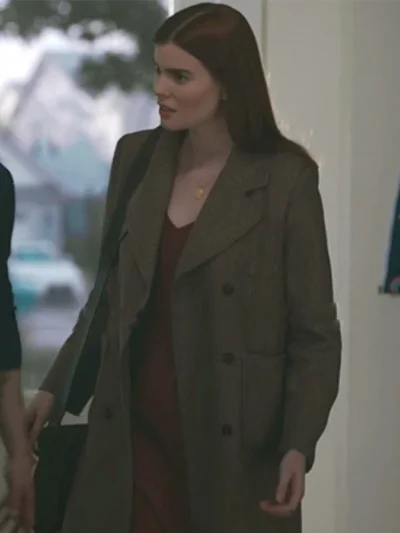 The Resident S06 Kincaid Sullivan Brown Coat