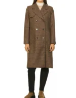 The Resident S06 Kincaid Sullivan Brown Coat