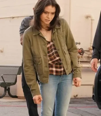The Rookie Abigail Shirt Style Green Jacket
