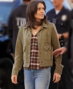 The Rookie Abigail Shirt Style Green Jacket