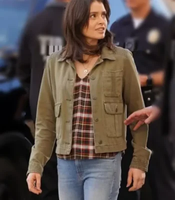 The Rookie Abigail Shirt Style Green Jacket