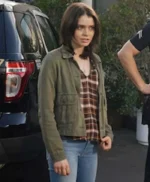 The Rookie Abigail Shirt Style Green Jacket