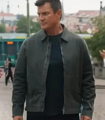 The Rookie John Nolan Green Cotton Jacket