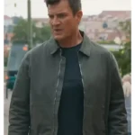 The Rookie John Nolan Green Cotton Jacket
