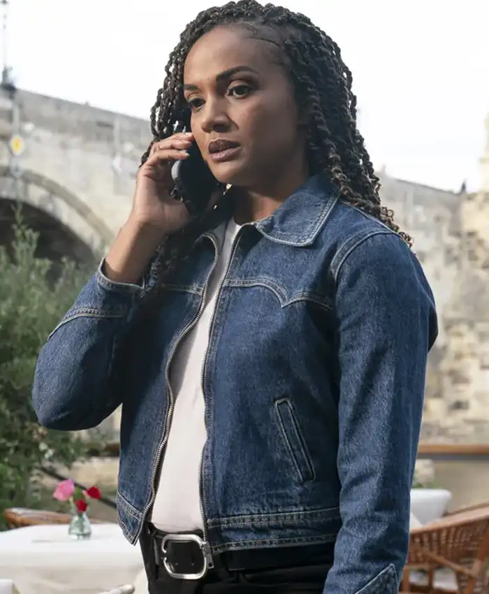 The Rookie Nyla Harper Blue Denim Jacket The Rookie Nyla Harper Blue Denim Jacket