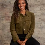 The Rookie Promo Nyla Harper Suede Jacket