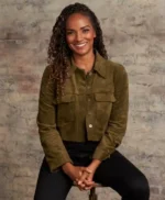 The Rookie Promo Nyla Harper Suede Jacket